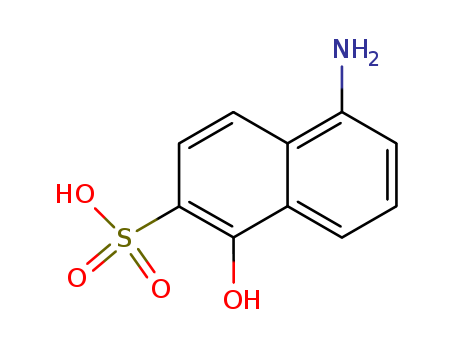 5-amino-1-hydroxynaphthalene-2-sulfonic acid