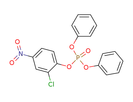 Phosphoric acid, 2-chloro-4-nitrophenyl diphenyl ester