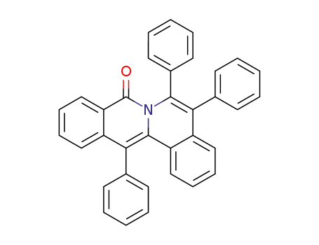 5,6,13-triphenyl-8H-isoquinolino[3,2-a]isoquinolin-8-one
