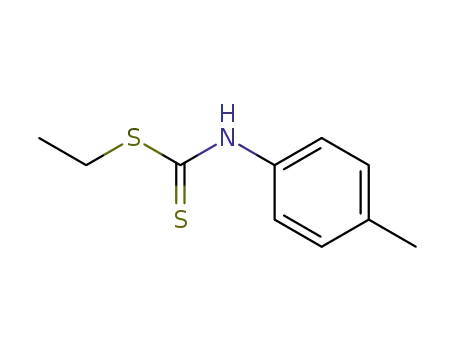 Molecular Structure of 20976-04-9 (Carbamodithioic acid, (4-methylphenyl)-, ethyl ester)
