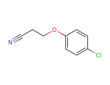 Molecular Structure of 46125-42-2 (3-(4-CHLOROPHENOXY)PROPANENITRILE)