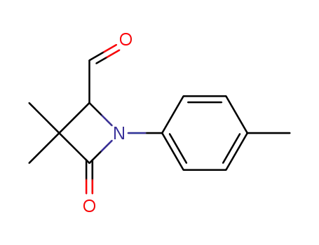 4-formyl-3,3-dimethyl-1-(p-tolyl)-azetidin-2-one