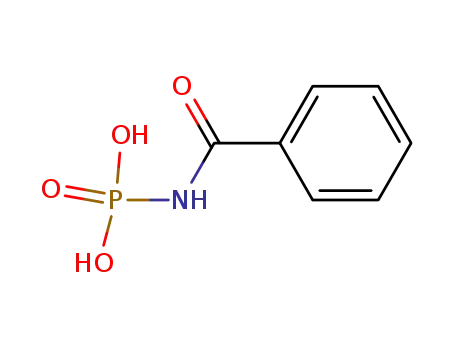 Molecular Structure of 36097-63-9 (N-BENZOYL PHOSPHORAMIDIC ACID)
