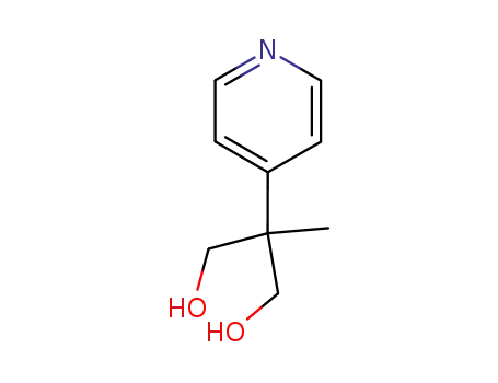 Molecular Structure of 17755-31-6 (2-methyl-2-[4]pyridyl-propane-1,3-diol)