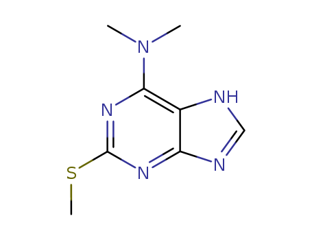 9H-Purin-6-amine,N,N-dimethyl-2-(methylthio)- cas  1681-11-4