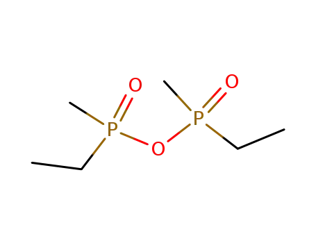 Molecular Structure of 51528-37-1 (ethylmethylphosphinic anhydride)