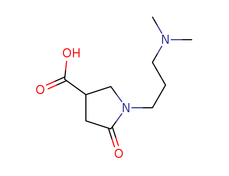 1-[3-(dimethylamino)propyl]-5-oxopyrrolidine-3-carboxylic acid