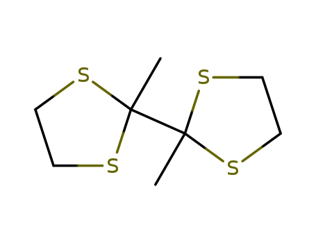 2,2'-Bi-1,3-dithiolane,2,2'-dimethyl- cas  18554-41-1