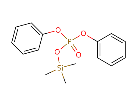 Molecular Structure of 25723-74-4 (diphenyl(trimethylsilyl)phosphate)
