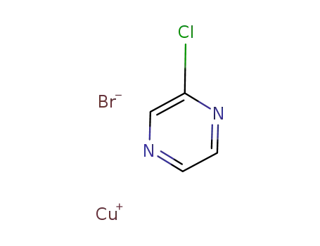 Molecular Structure of 419581-32-1 (CuBr(μ-2-chloropyrazine-N,N'))