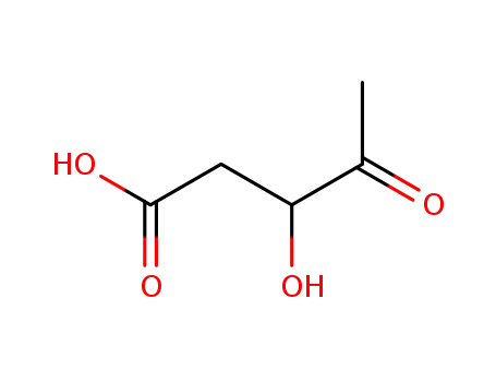Molecular Structure of 142896-51-3 (Pentanoic acid, 3-hydroxy-4-oxo- (9CI))