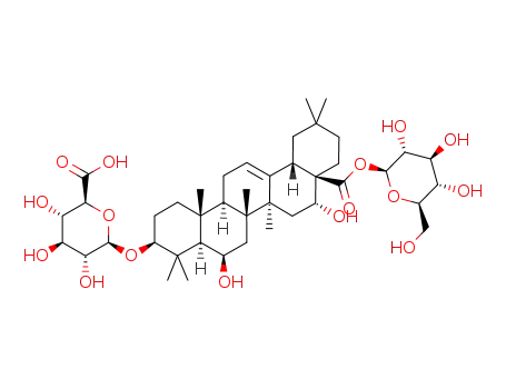 3-O-β-D-glucuronopyranosyl-28-O-β-D-glucopyranosyl-6β,16α-dihydroxyoleanolic acid