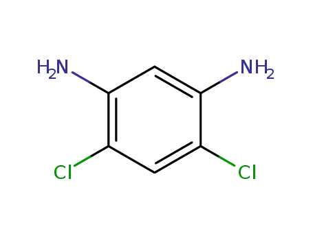 Molecular Structure of 20248-64-0 (4,6-Dichloro-1,3-phenylenediamine)