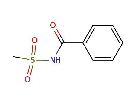 Molecular Structure of 22354-11-6 (Benzamide, N-(methylsulfonyl)-)