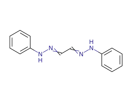 Molecular Structure of 1534-21-0 (Ethanedial,1,2-bis(2-phenylhydrazone))