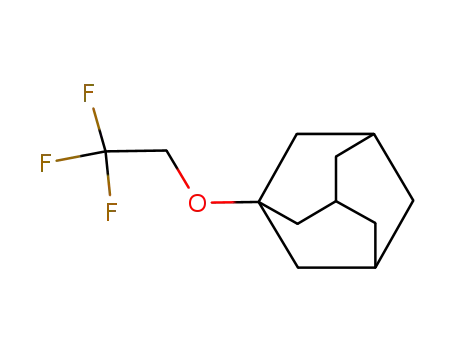 Molecular Structure of 74975-65-8 (1-adamantyl 2,2,2-trifluoroethyl ether)
