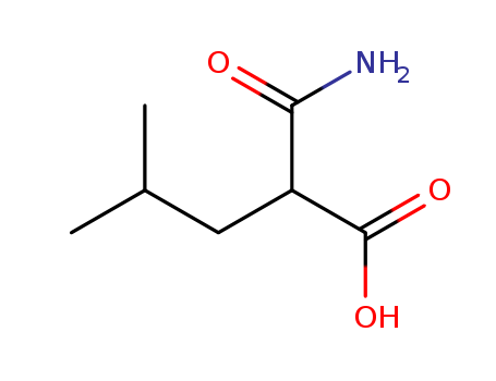 Pentanoic  acid,  2-(aminocarbonyl)-4-methyl-