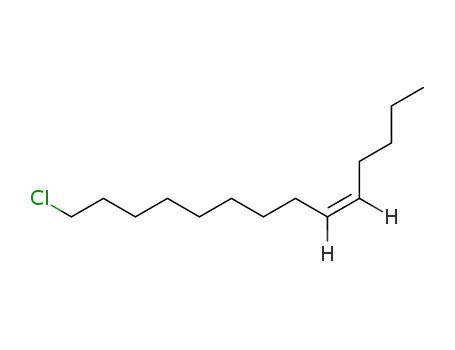 Molecular Structure of 42513-41-7 (5-Tetradecene, 14-chloro-, (5Z)-)