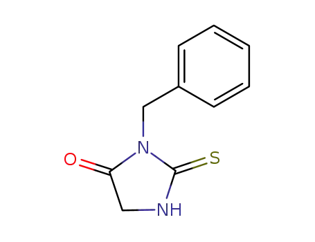 Molecular Structure of 39123-65-4 (3-BENZYL-2-MERCAPTO-3,5-DIHYDRO-4H-IMIDAZOL-4-ONE)