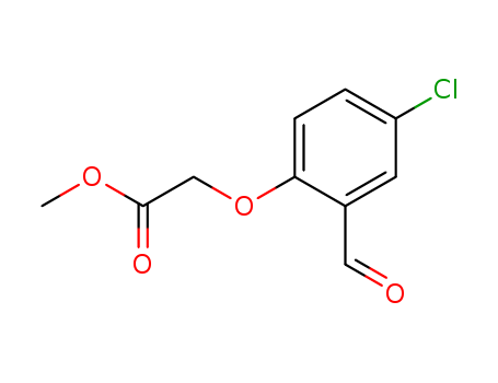 Acetic acid, (4-chloro-2-formylphenoxy)-, methyl ester