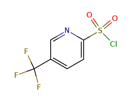 Molecular Structure of 174485-72-4 (5-TRIFLUOROMETHYL-2-PYRIDINESULFONYL CHLORIDE)