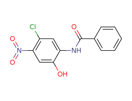 Molecular Structure of 5099-06-9 (5'-chloro-2'-hydroxy-4'-nitrobenzanilide)