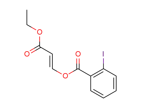 Molecular Structure of 1569633-54-0 ((E)-2-(ethoxycarbonyl)vinyl 2-iodobenzoate)