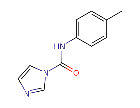 Molecular Structure of 63678-24-0 (1H-Imidazole-1-carboxamide, N-(4-methylphenyl)-)