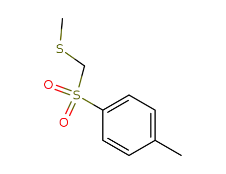 Molecular Structure of 59662-65-6 (METHYLTHIOMETHYL P-TOLYL SULFONE)