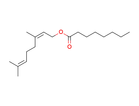 (Z)-3,7-Dimethyl-2,6-octadienyl octanoate