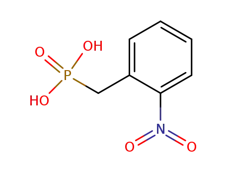 Molecular Structure of 13318-66-6 (Phosphonic acid, [(2-nitrophenyl)methyl]-)
