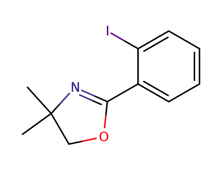 4,5-DIHYDRO-2-(2-IODOPHENYL)-4,4-DIMETHYLOXAZOLE