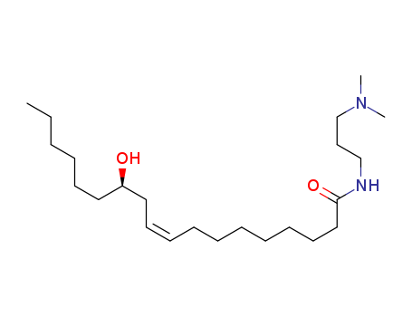 9-Octadecenamide,N-[3-(dimethylamino)propyl]-12-hydroxy-, (9Z,12R)-
