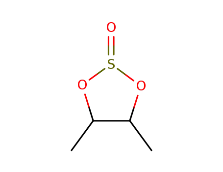Molecular Structure of 4440-90-8 (4,5-Dimethyl-1,3,2-dioxathiolane 2-oxide)