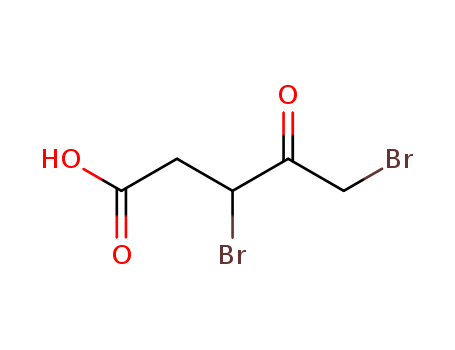 Pentanoic acid,3,5-dibromo-4-oxo- cas  1775-46-8