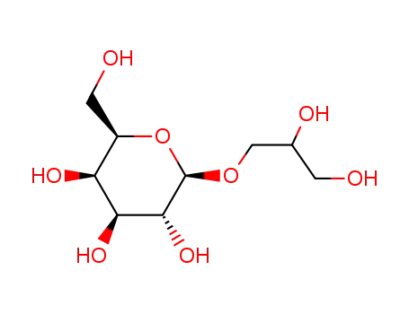 Molecular Structure of 7420-23-7 (.beta.-D-Galactopyranoside, 2,3-dihydroxypropyl)