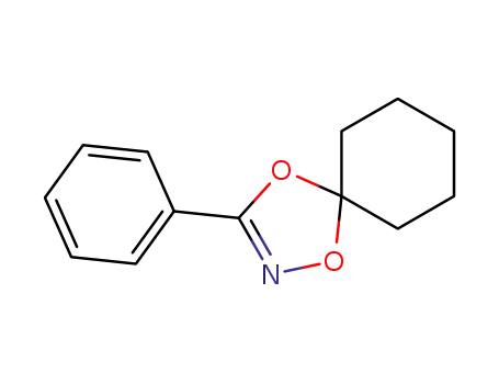 Molecular Structure of 2290-00-8 (1,4-Dioxa-2-azaspiro[4.5]dec-2-ene, 3-phenyl-)