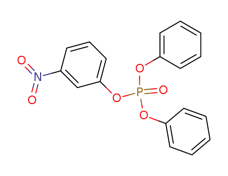 Molecular Structure of 60586-04-1 (Phosphoric acid, 3-nitrophenyl diphenyl ester)