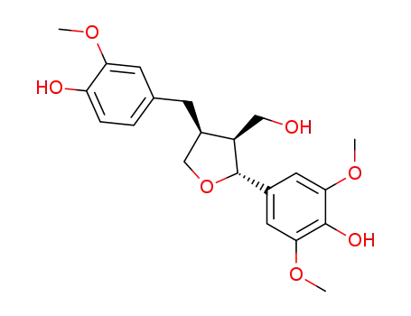 Molecular Structure of 105256-12-0 (5'-Methoxylariciresinol)