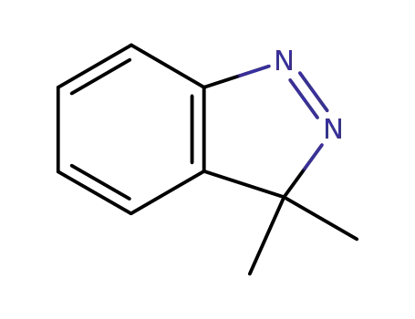 Molecular Structure of 59341-22-9 (3,3-dimethyl-3H-indazole)