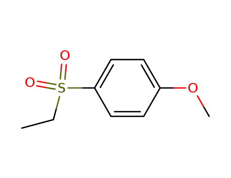 Molecular Structure of 7205-79-0 (1-(ethylsulfonyl)-4-methoxybenzene)