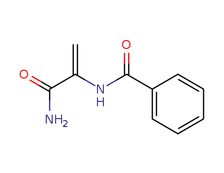 Molecular Structure of 478932-11-5 (Benzamide,  N-[1-(aminocarbonyl)ethenyl]-)