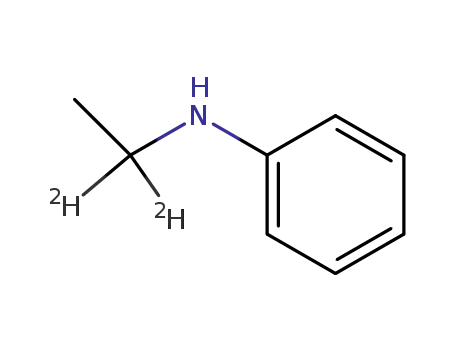 Molecular Structure of 56805-03-9 (N-ETHYL-1,1-D2-ANILINE)