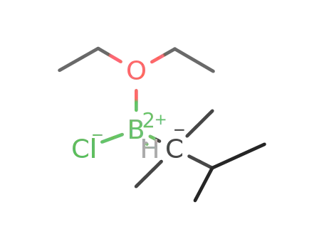 (CH<sub>3</sub>)2CHC(CH<sub>3</sub>)2BHCl(O(C<sub>2</sub>H<sub>5</sub>)2)