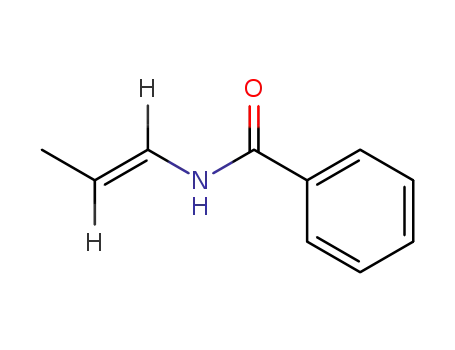 Molecular Structure of 5202-76-6 (Benzamide, N-1-propenyl-, (E)-)
