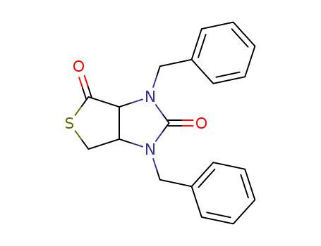 1H-Thieno[3,4-d]imidazole-2,4-dione, tetrahydro-1,3-bis(phenylmethyl)-