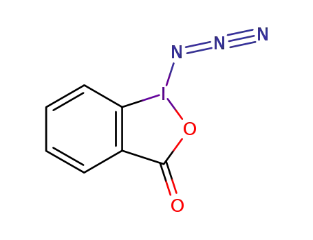 Molecular Structure of 160732-56-9 (1-Azido-1,2-benziodoxol-3(1H)-one)