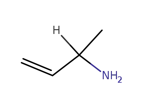 Molecular Structure of 34375-90-1 (3-Buten-2-amine)