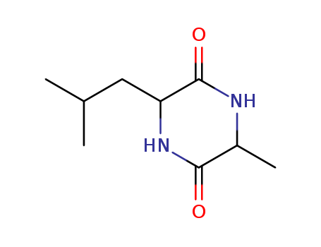 (3S,6S)-3-Isobutyl-6-methyl-2,5-piperazinedione