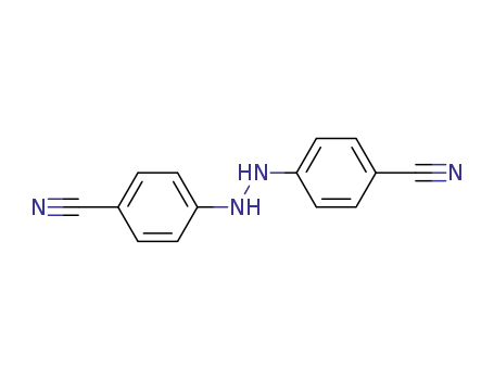Molecular Structure of 21190-30-7 (N,N'-bis(4-cyanophenyl)hydrazine)